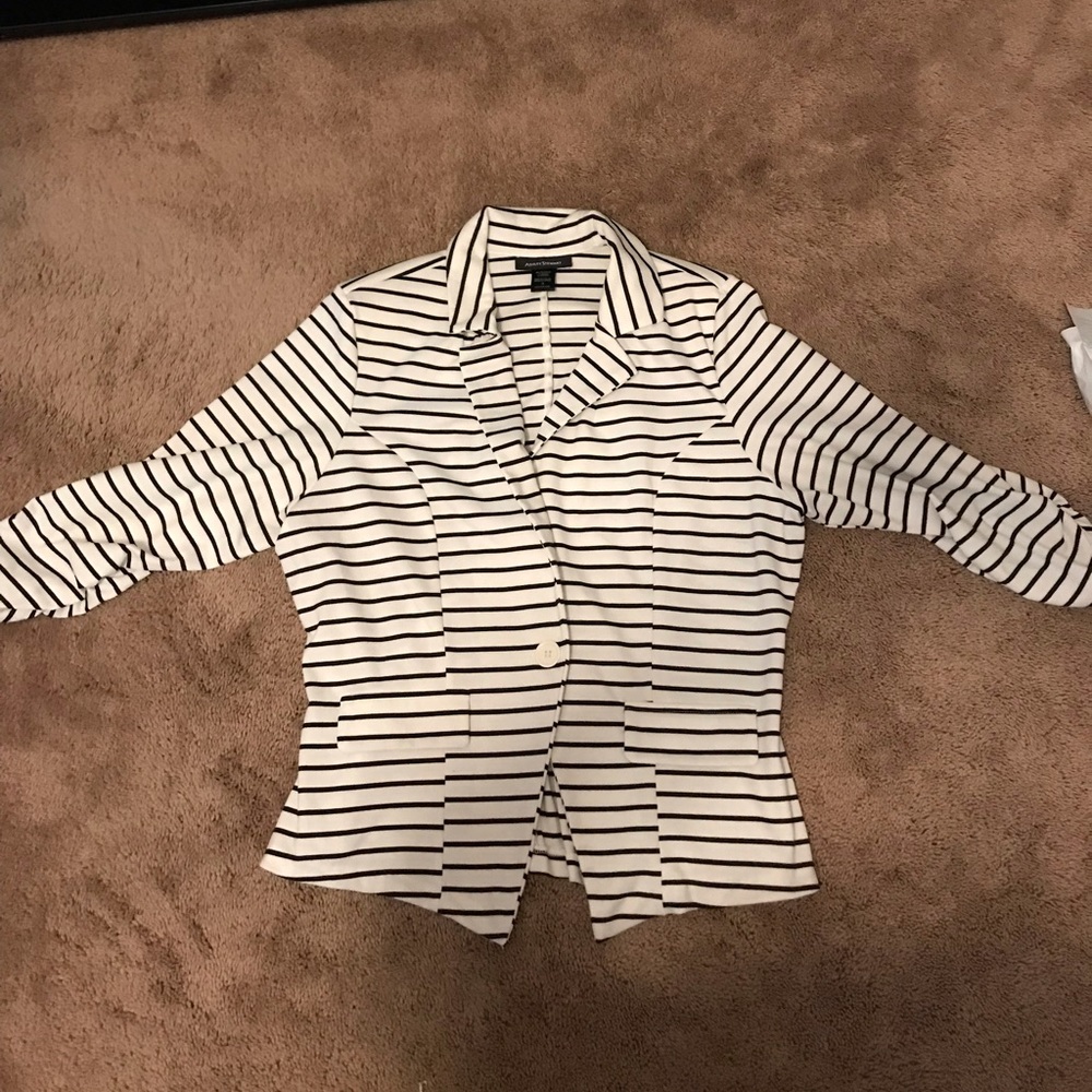 Striped blazer